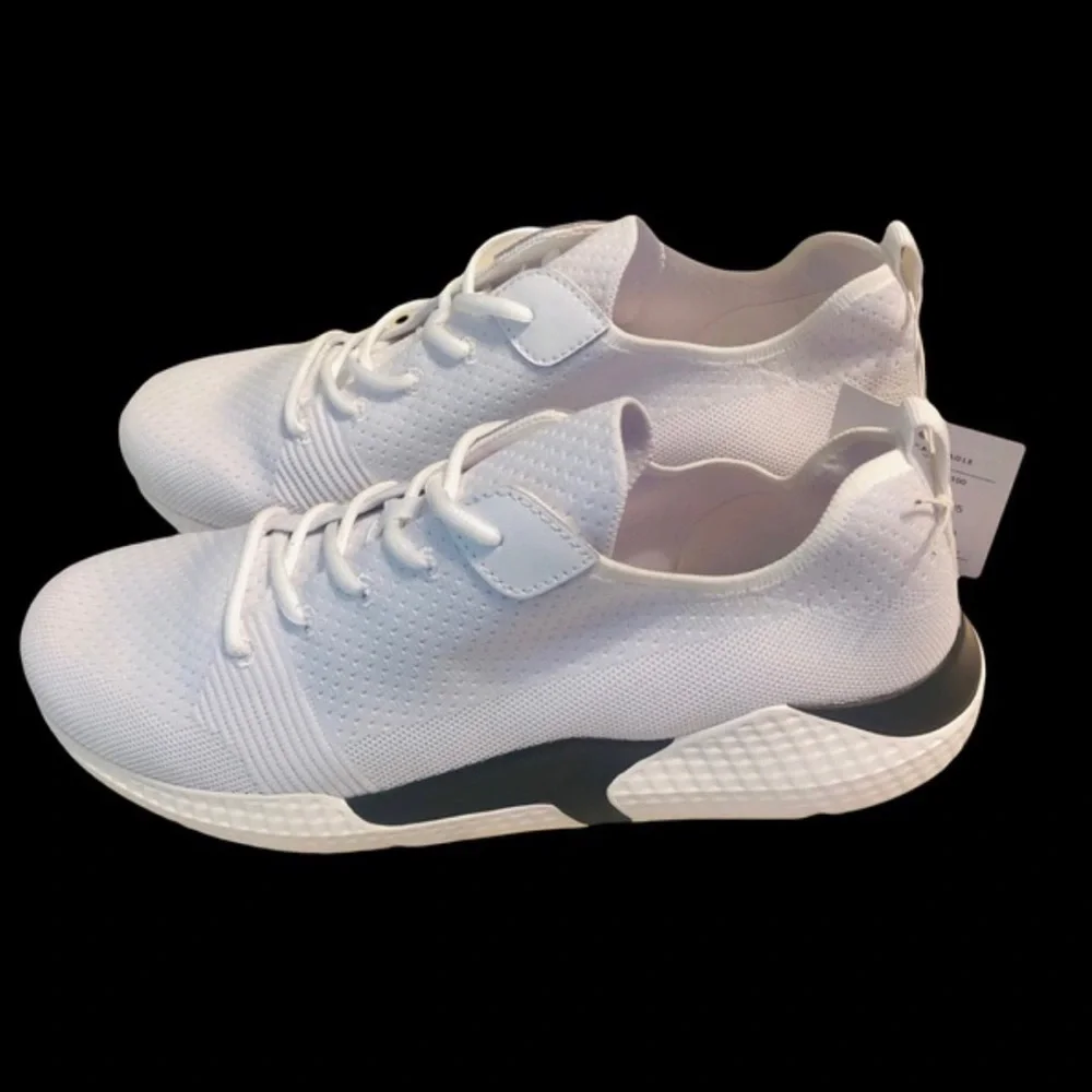 Athletic American Eagle Mens fashionable white running shoes Size 12 - Picture 15 of 15